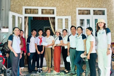 TRƯỜNG THCS MINH THẠNH “VỀ VỚI ĐỒNG BÀO, VỀ VỚI CÁC EM HỌC SINH VÙNG LŨ”!