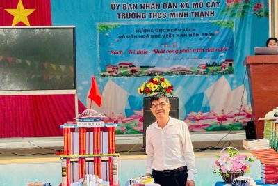 TRƯỜNG THCS MINH THẠNH TỔ CHỨC TUYÊN TRUYỀN NGÀY SÁCH VÀ VĂN HÓA ĐỌC VIỆT NAM NĂM 2026