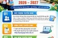 TRƯỜNG THCS MINH THẠNH THÔNG BÁO TUYỂN SINH NĂM HỌC 2026-2027